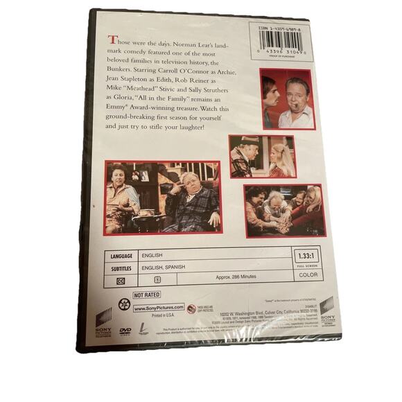 All in the Family: the Complete First Season (DVD)TV Comedy Sealed Archie Bunker - Picture 5 of 5